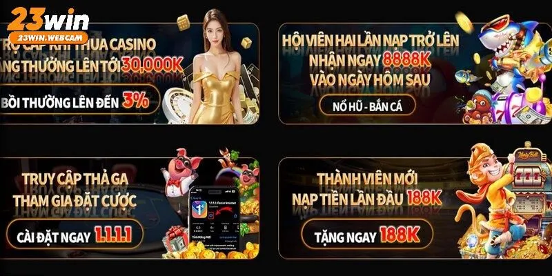 Top những khuyến khủng tại bắn cá 23WIN