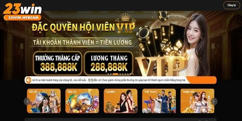 Giao diện 23WIN được giới chuyên môn đánh giá cao