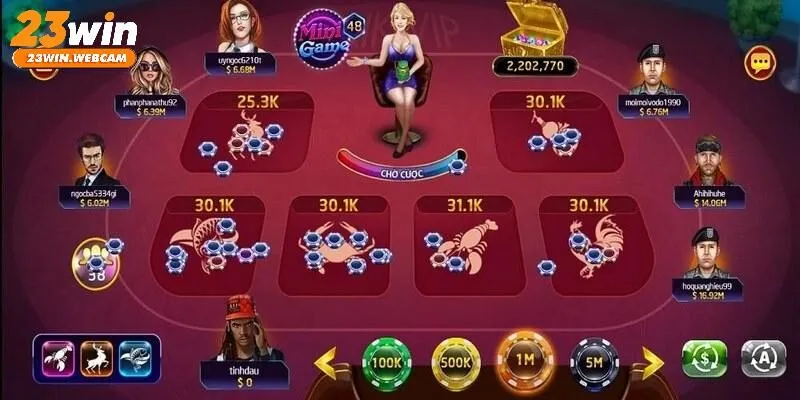 Đa dạng các trò chơi Mini game 23WIN