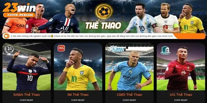 Sân chơi cá cược thể thao 23WIN